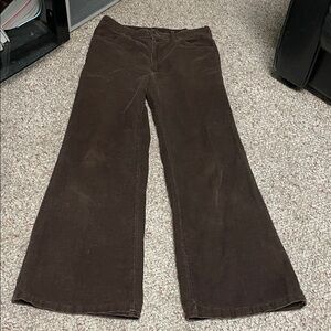 Vintage 70s “alley k” Brown Corduroy Wide-Leg bell bottom pants